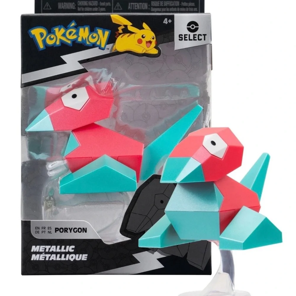 POKEMON Select Porygon Metallic, Figure 3